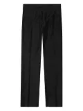 Raf Simons pressed-crease trousers - Black