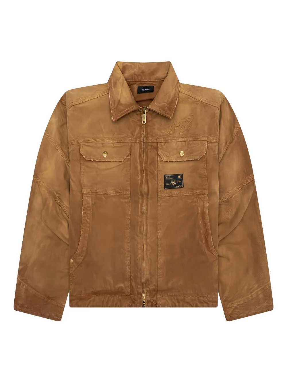 Willy Chavarria Stockton jacket - ブラウン Willy Chavarria Stockton jacket - ブラウン