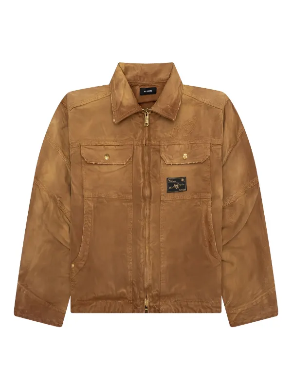 Willy Chavarria Stockton Jacket in Brown