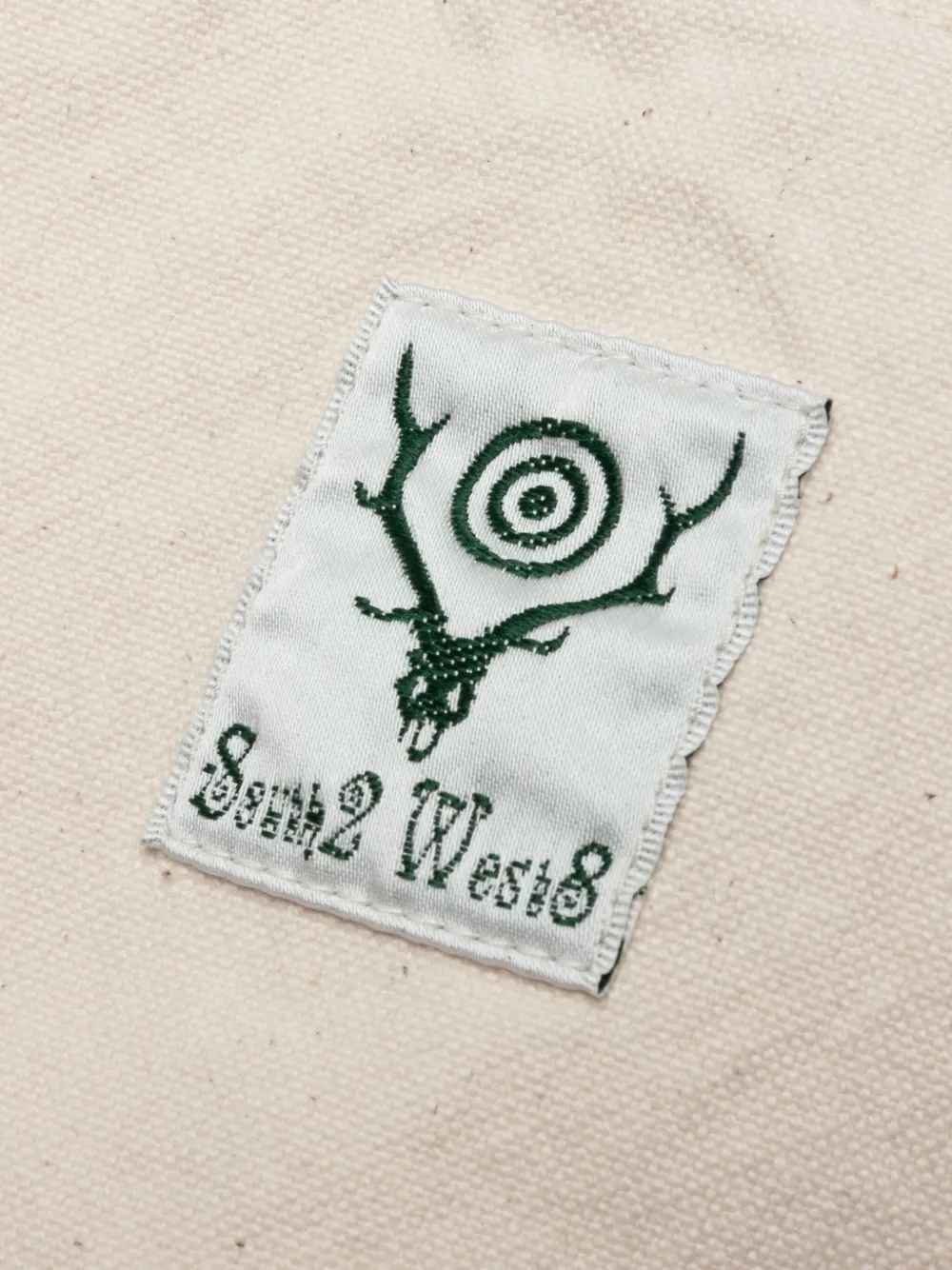 SOUTH2 WEST8 patch-pocket shirt jacket Beige