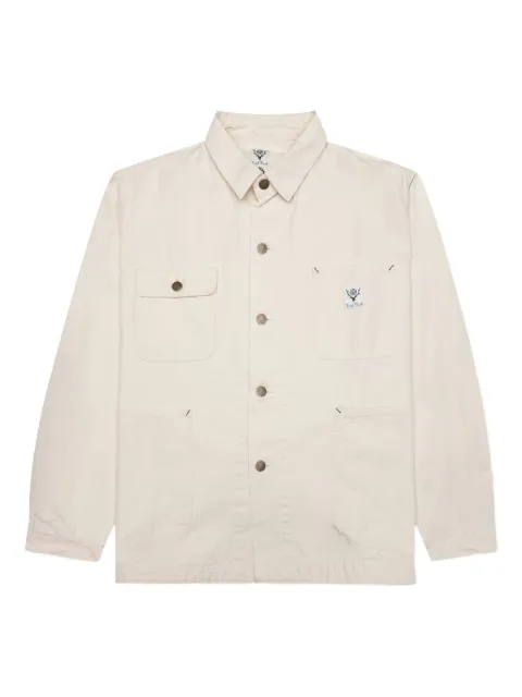 SOUTH2 WEST8 patch-pocket shirt jacket