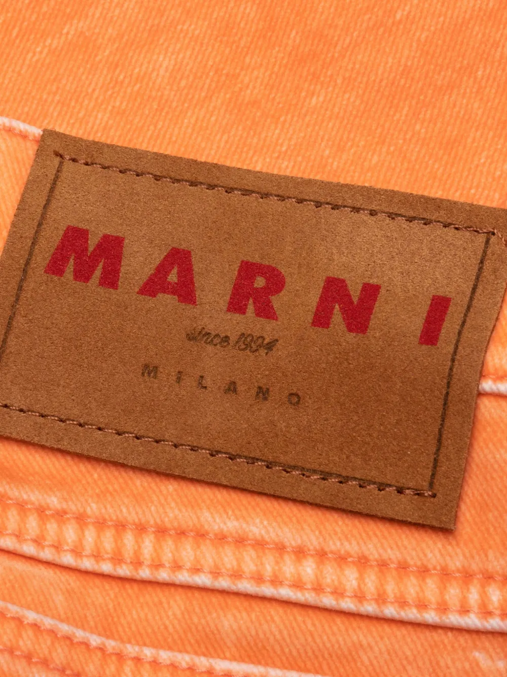 Marni five-pocket jeans Oranje