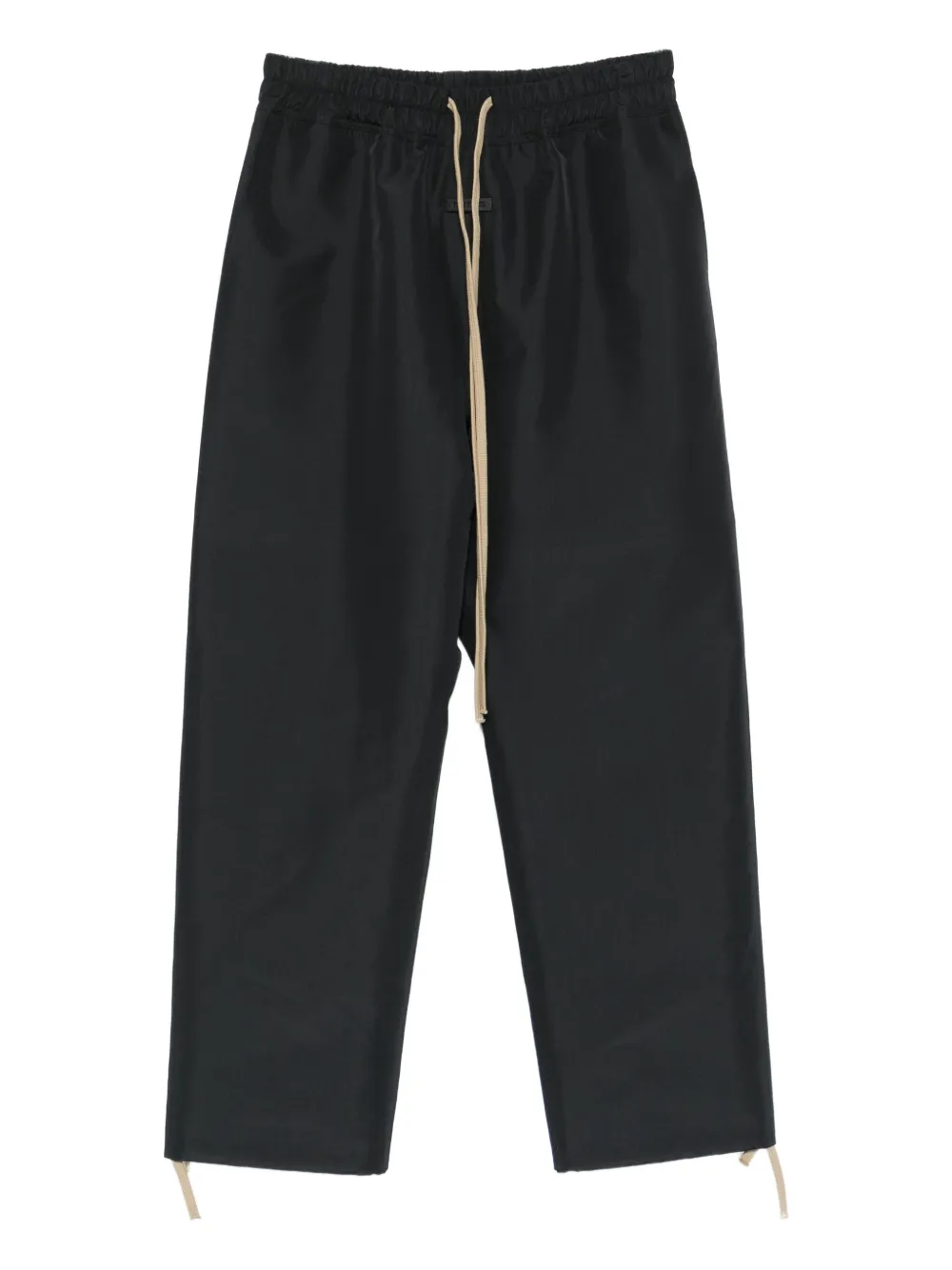 Fear Of God Drawstring-cuff Trousers In Black