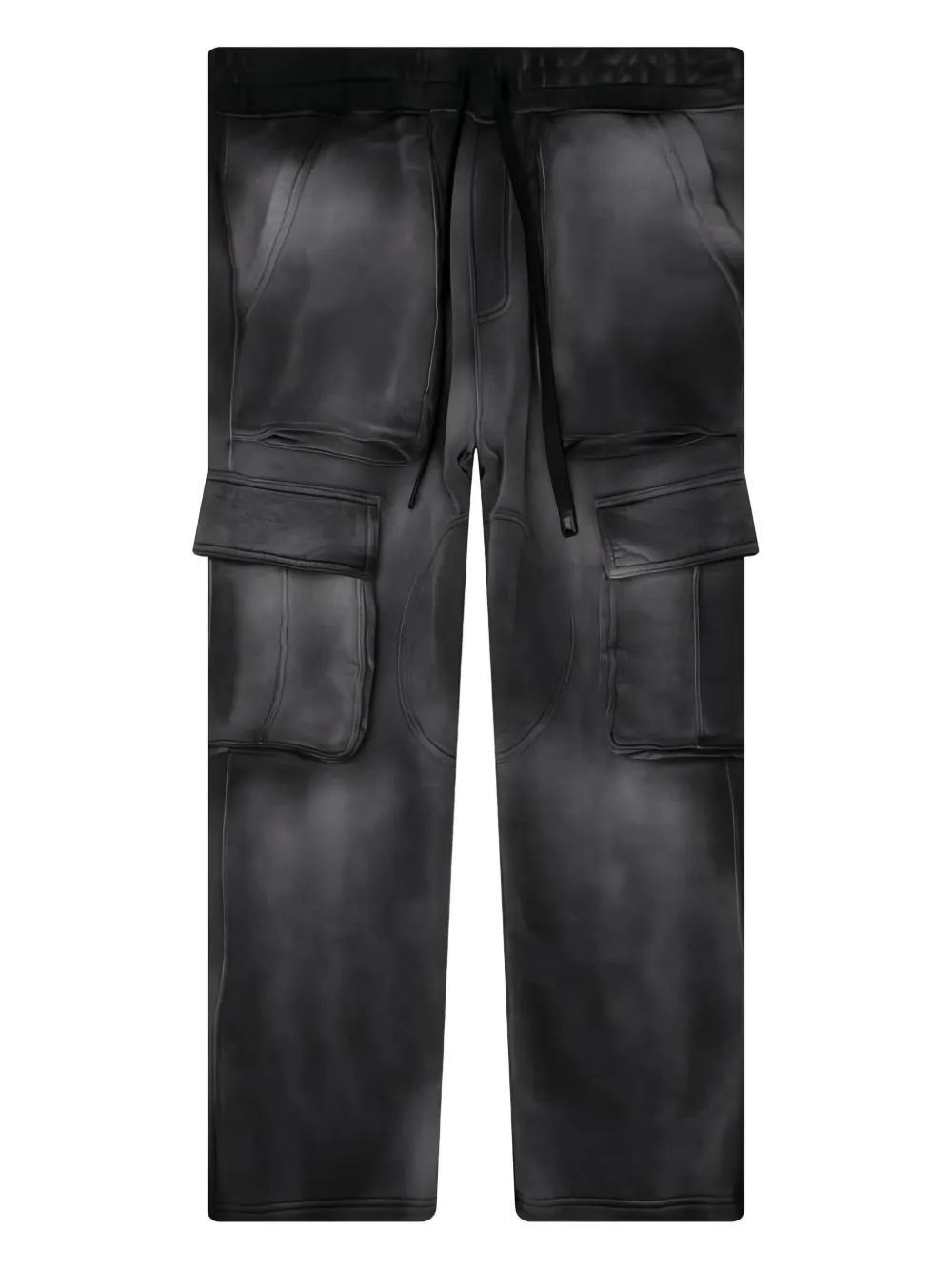 Nahmias logo cargo sweatpants - ブラック Nahmias logo cargo sweatpants - ブラック