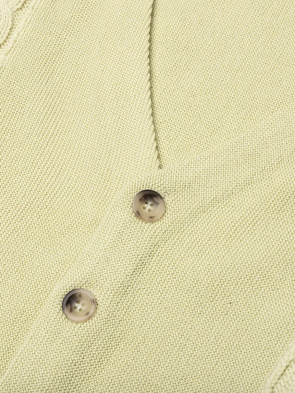 Awake NY Kabelgebreid vest Beige
