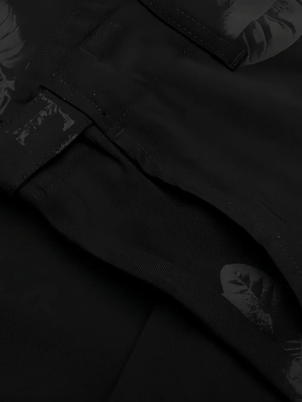 Honor The Gift floral-print buttoned shorts Zwart