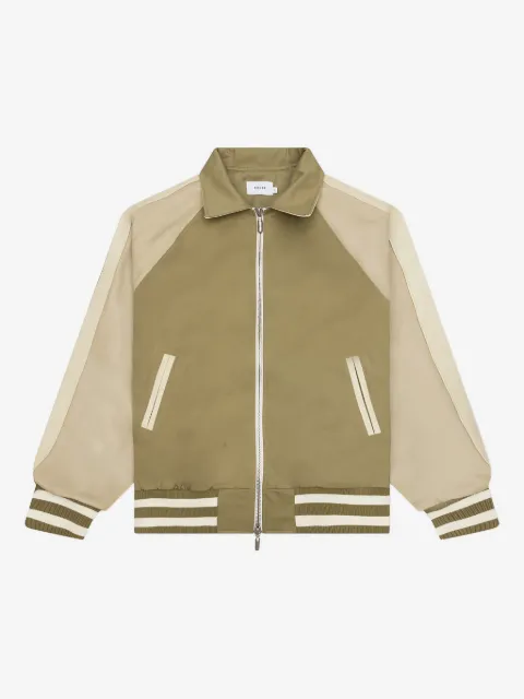 RHUDE logo-appliqué bomber jacket