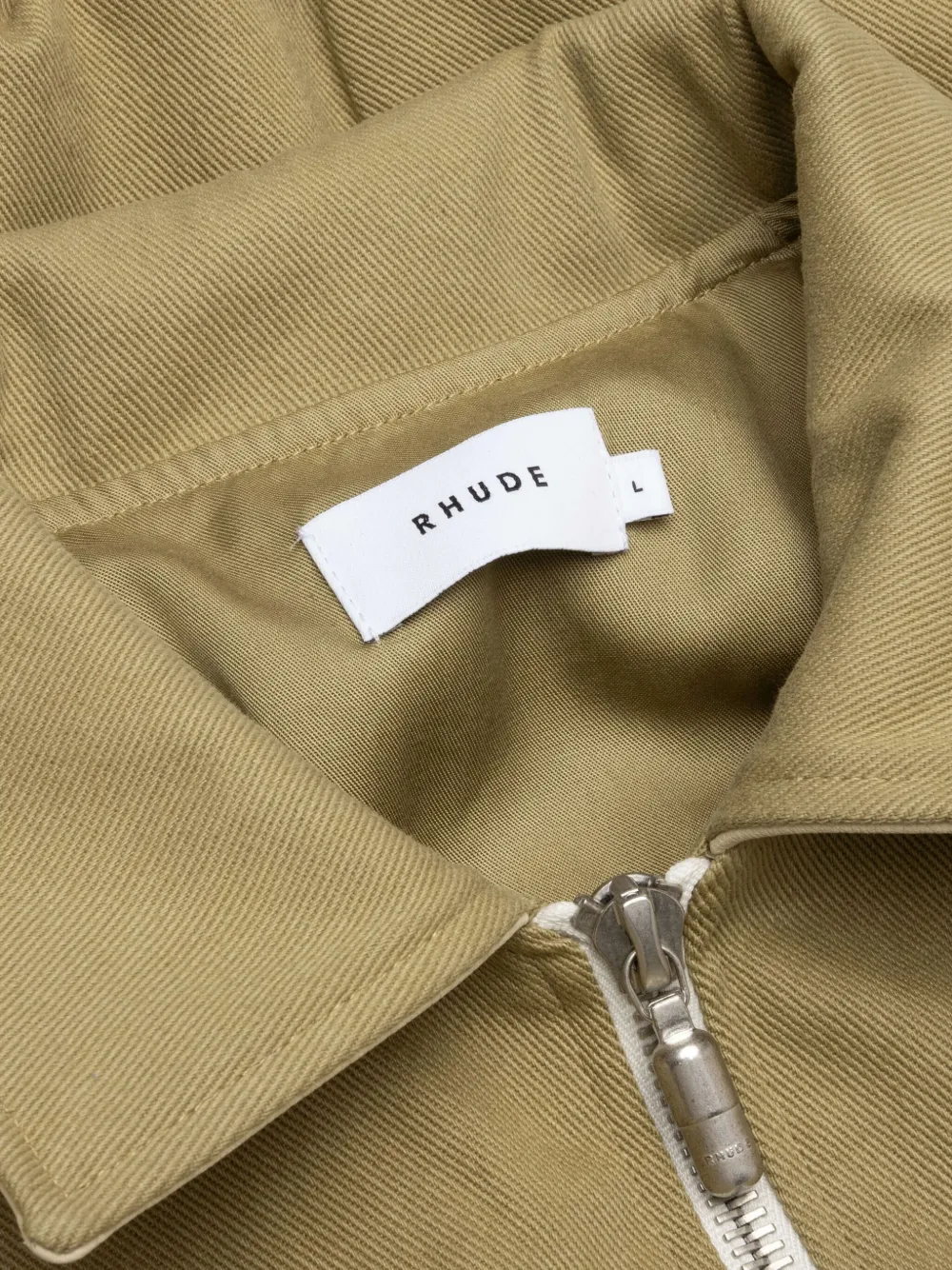 RHUDE Bomberjack met logo-applicatie Groen