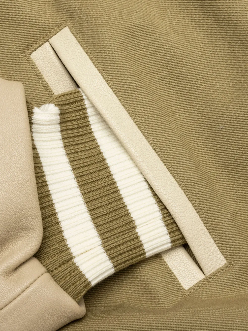 RHUDE Bomberjack met logo-applicatie Groen