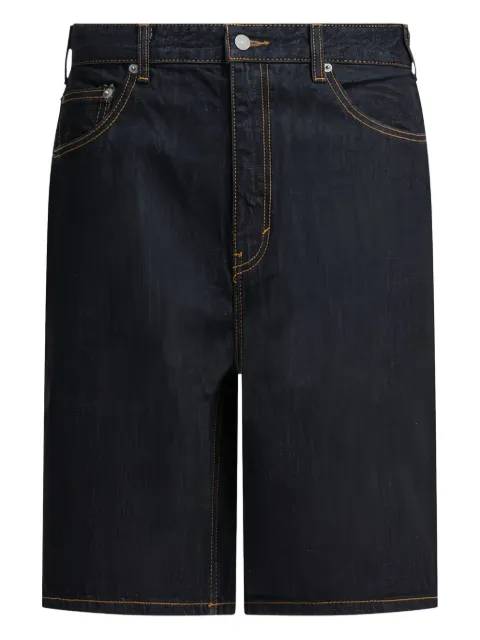 This Is Never That embroidered denim shorts