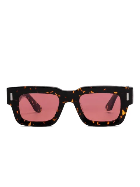 akila x Même tortoiseshell square sunglasses