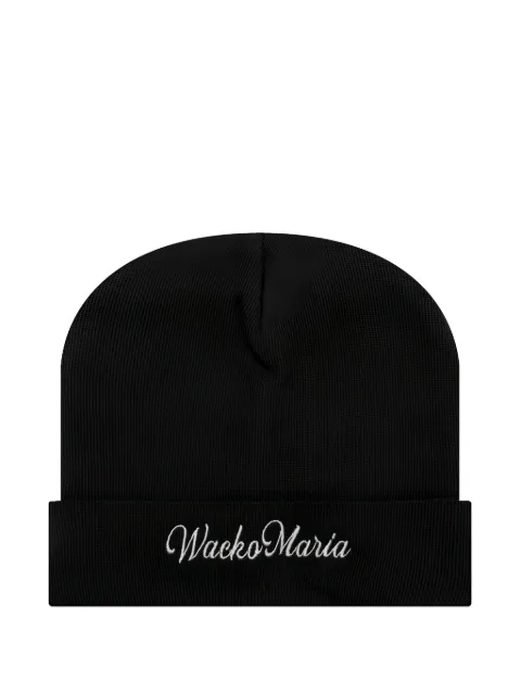 WACKO MARIA embroidered beanie