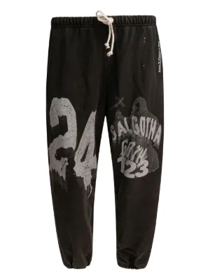RRR-123 スウェットパンツ　黒 RRR-123（リヴィントンロイレビス）の「RRR CORE SWEATS BROWN