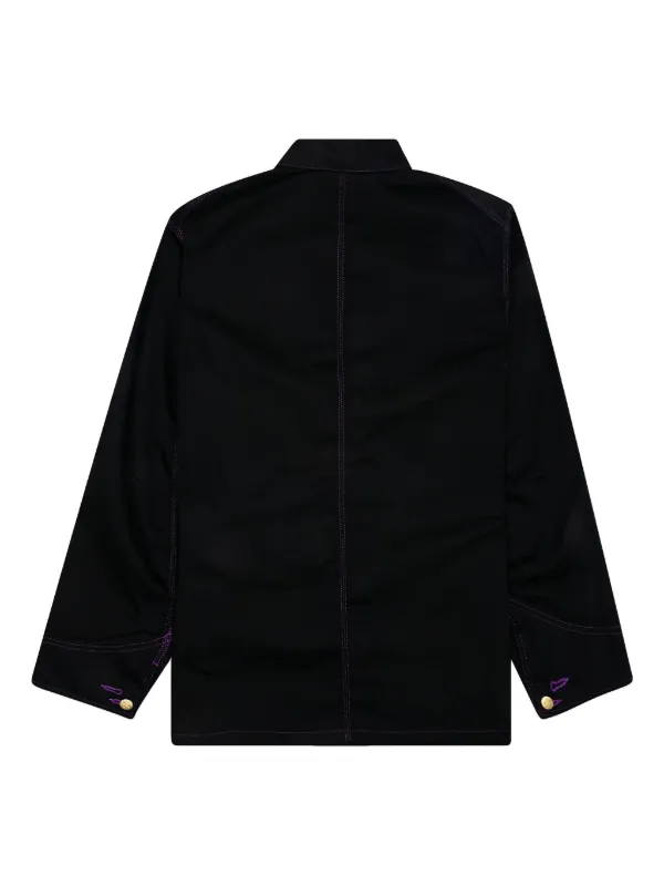Needles Twill Shirt Jacket | Black | FARFETCH ZA