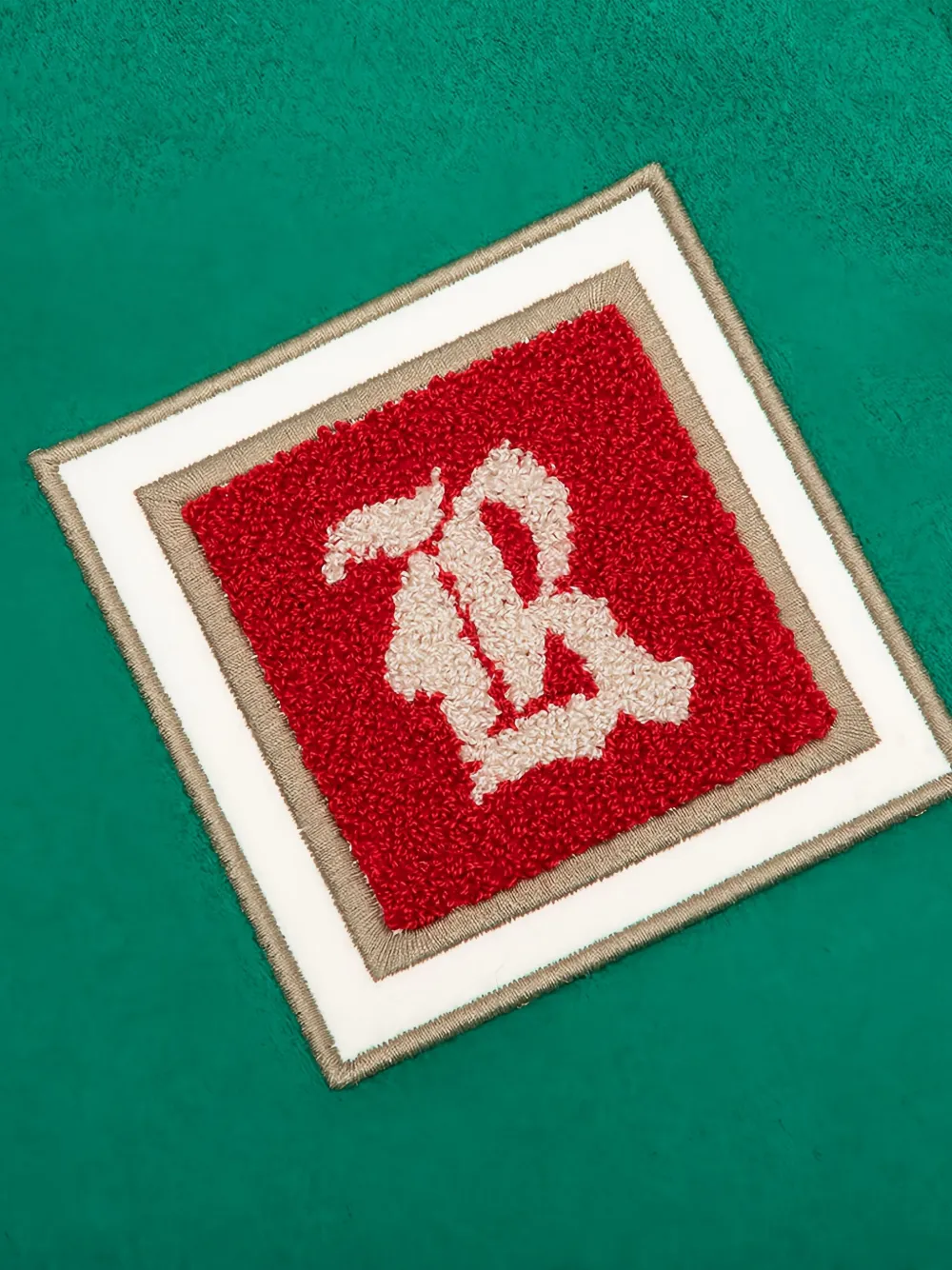 RHUDE Bomberjack met tegelpatroon Groen