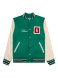 RHUDE tile-pattern bomber jacket - Green