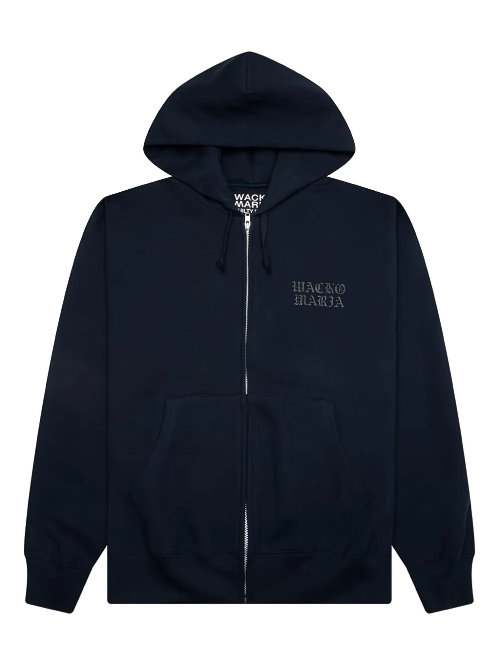 WACKO MARIA logo-print hoodie - ブルー WACKO MARIA logo-print hoodie - ブルー