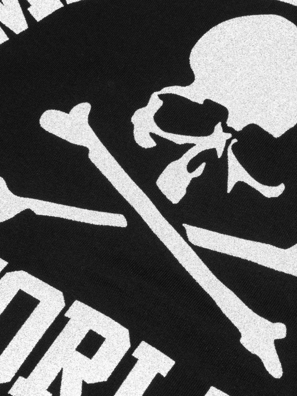 Mastermind World Hoodie met doodskopprint Zwart