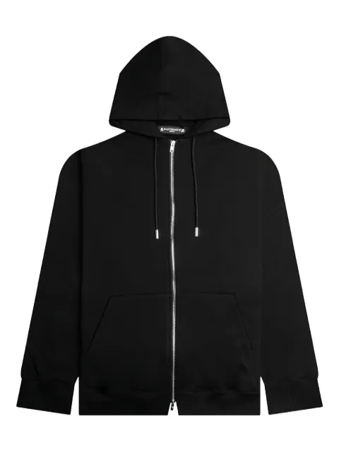 Mastermind World skull-print zip-up hoodie