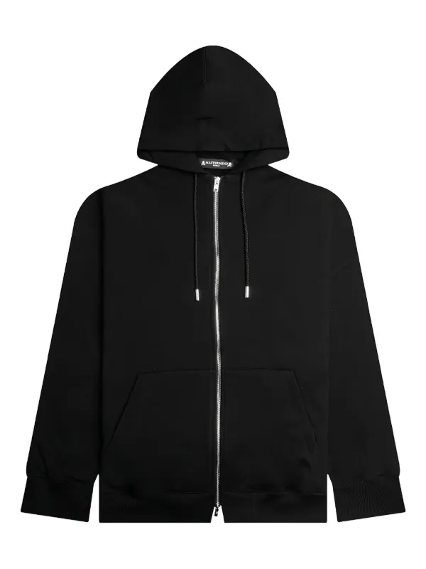 Mastermind World スカルプリント ジップアップ パーカー | ブラック