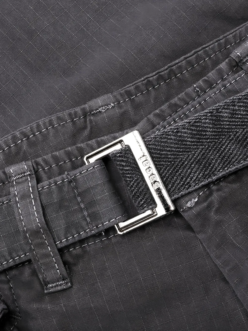 sacai Cargo broek met trekkoord en manchetten Black