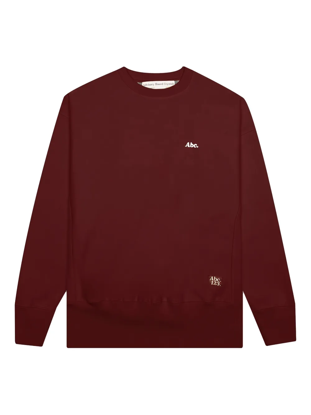 Advisory Board Crystals Sweater met geborduurd logo Rood