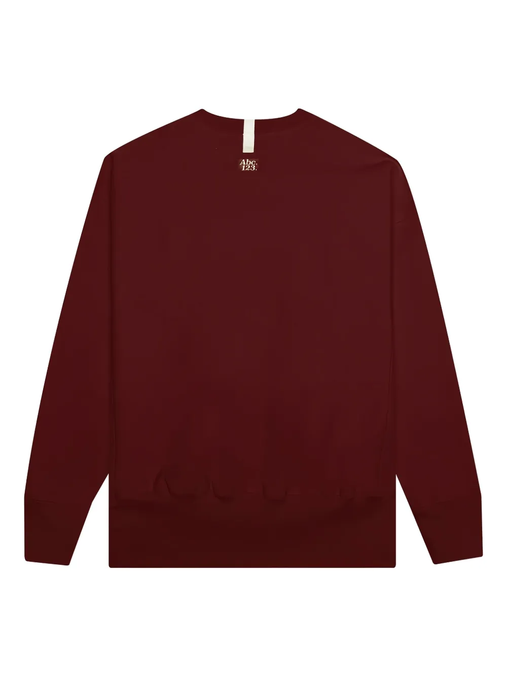 Advisory Board Crystals Sweater met geborduurd logo Rood