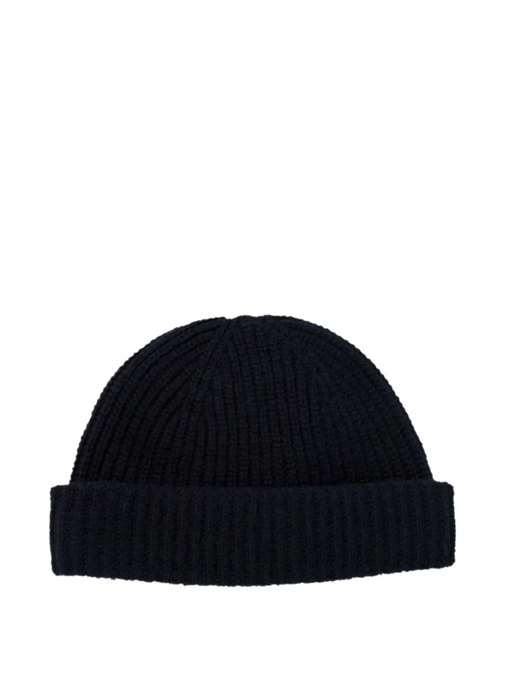 NN07 ribbed sailor beanie hat - Zwart