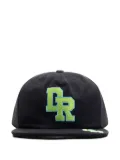 D-R-G-N Symmetry logo-embroidered cap - Black