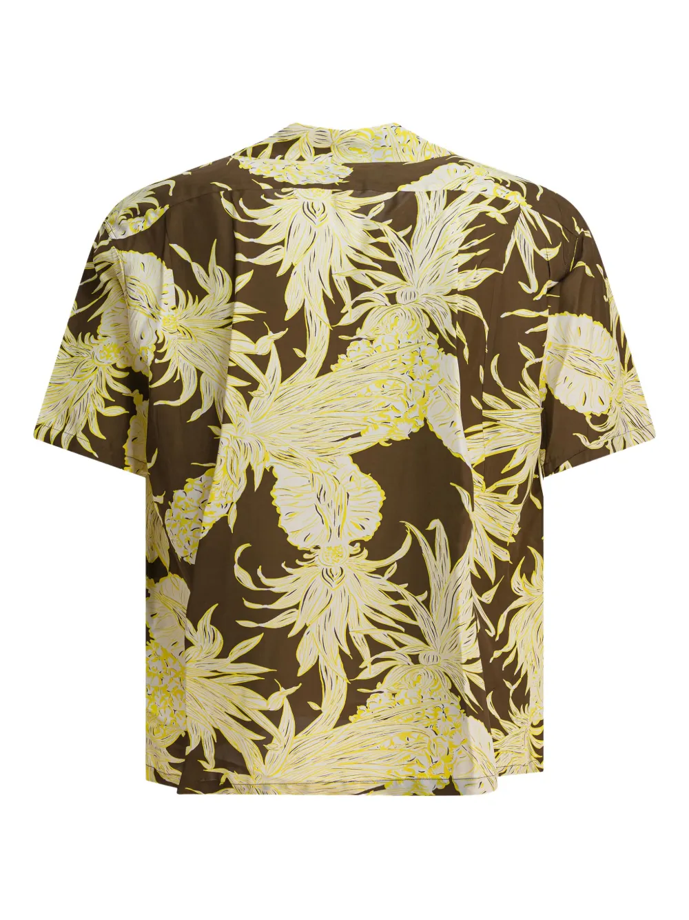 Sun Surf pineapple-print short-sleeve shirt - Bruin
