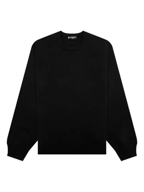 Mastermind World skull crossbones-embroidered sweater