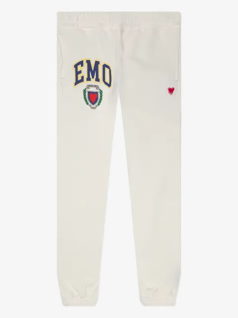Emotionally Unavailable graphic-print track pants
