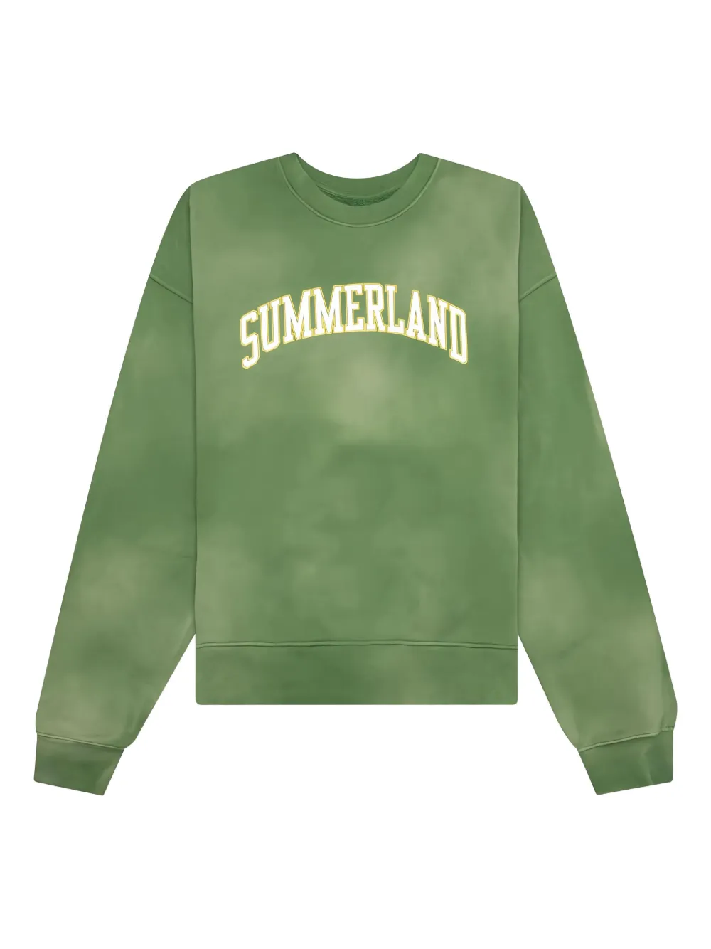 Nahmias Summerland Collegiate crew-neck sweatshirt - グリーン Nahmias Summerland Collegiate crew-neck sweatshirt - グリーン