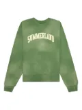 Nahmias Summerland Collegiate crew-neck sweatshirt - Green