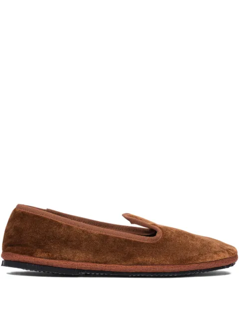 SENTIER velvet loafers