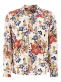 Sun Surf printed shirt - White