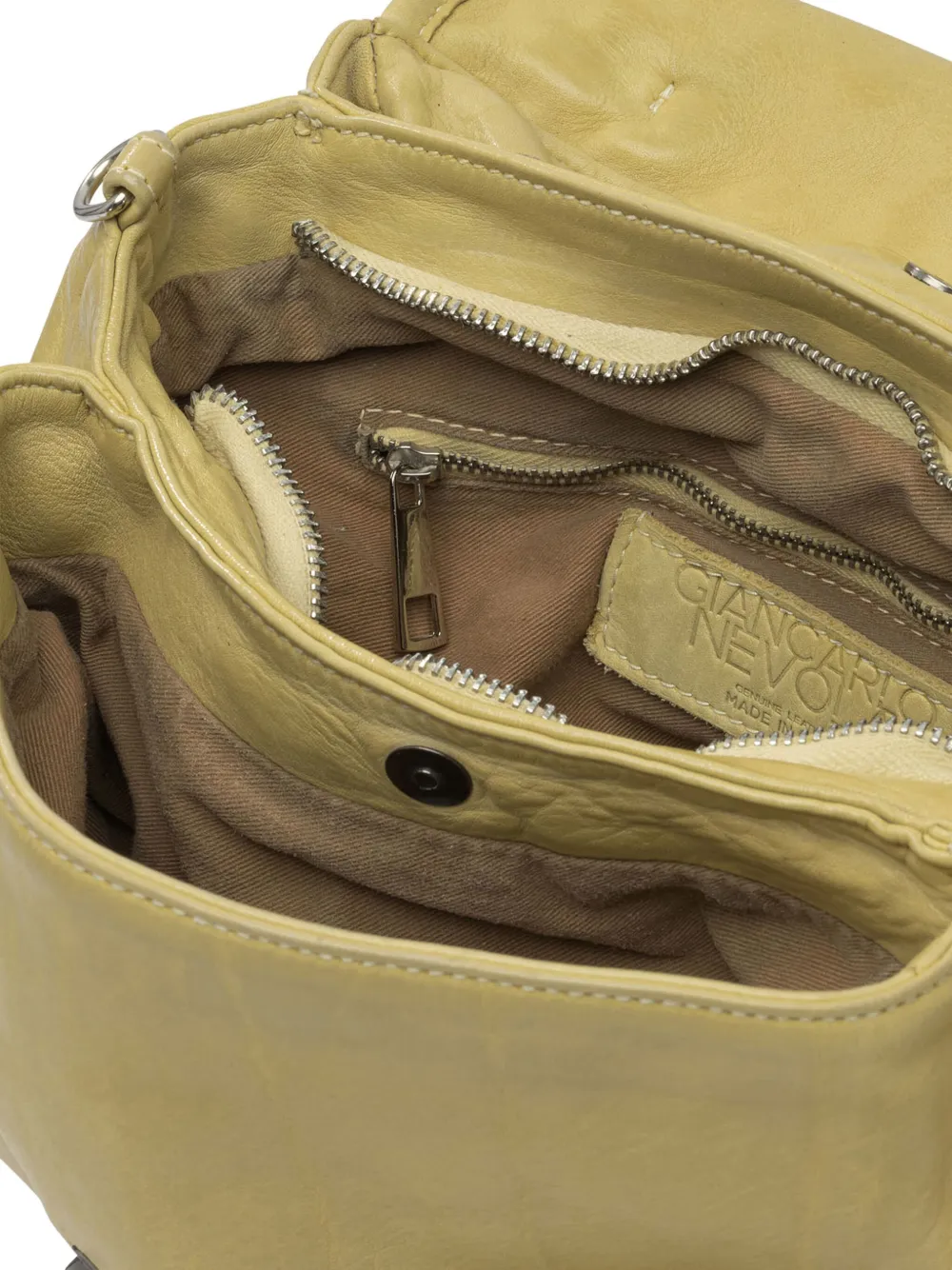 Reptile's House Woven-leather Tote Bag In Green
