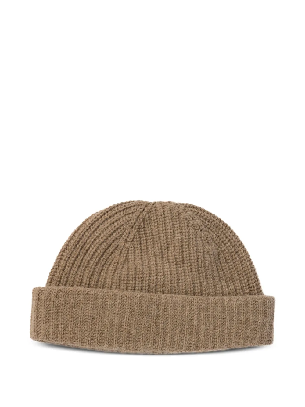 NN07 Sailor ribbed wool beanie | Brown | Image 1