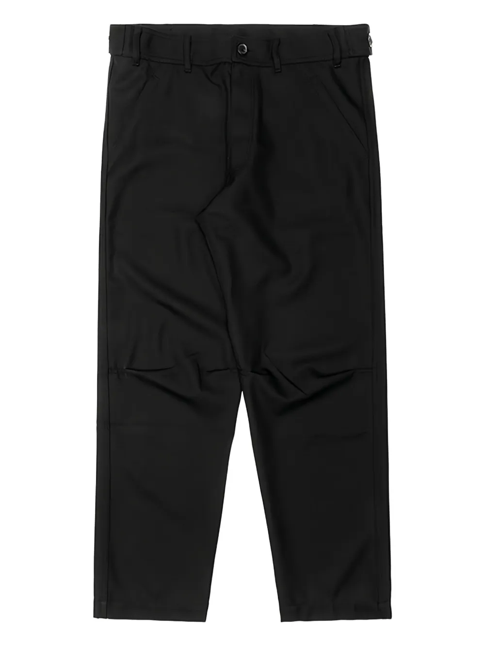 Comme Des Garçons Shirt button-fastening woven trousers - ブラック Comme Des Garçons Shirt button-fastening woven trousers - ブラック