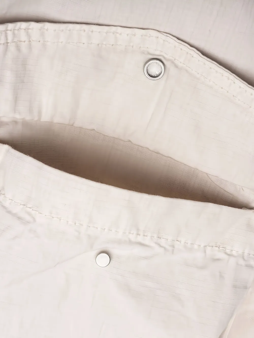 Represent linen cargo shorts Beige