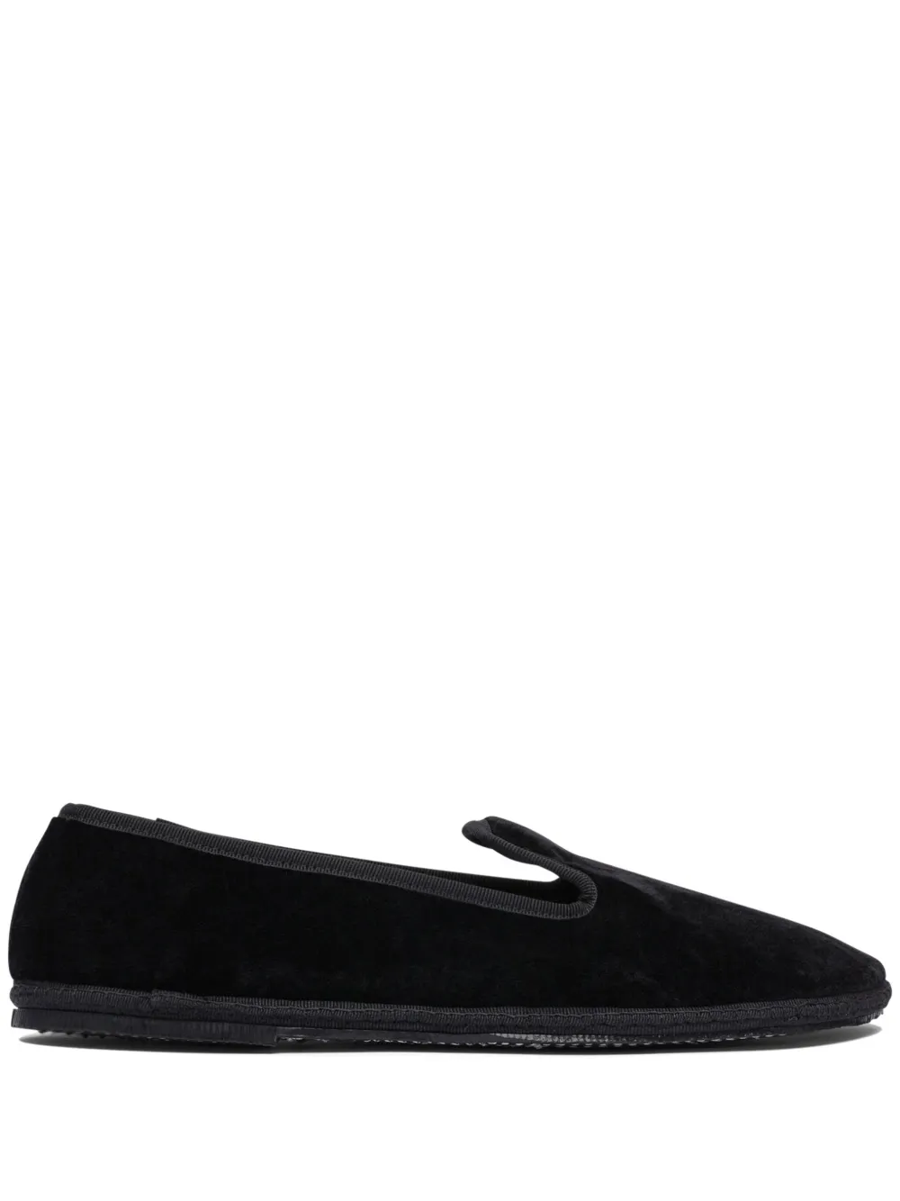 SENTIER velvet loafers | Black | Image 1