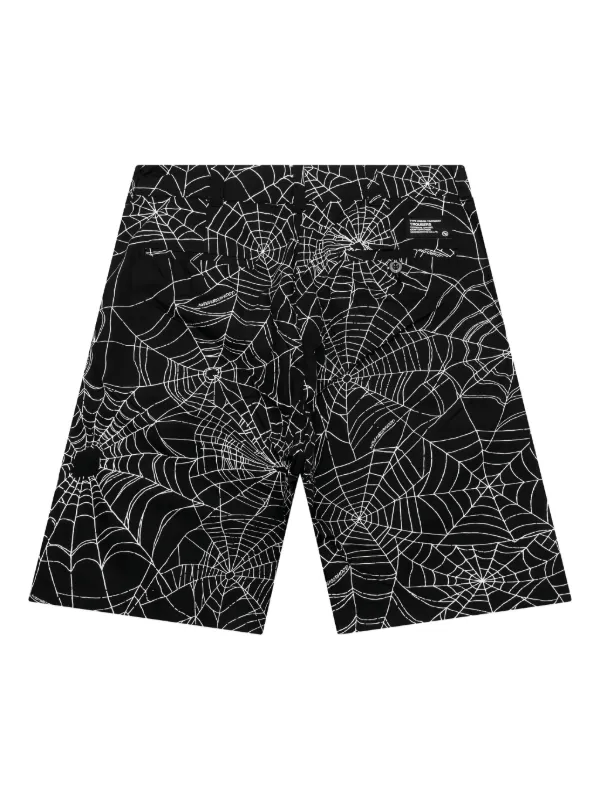 Neighborhood Spiderweb ショートパンツ | ブラック | FARFETCH JP