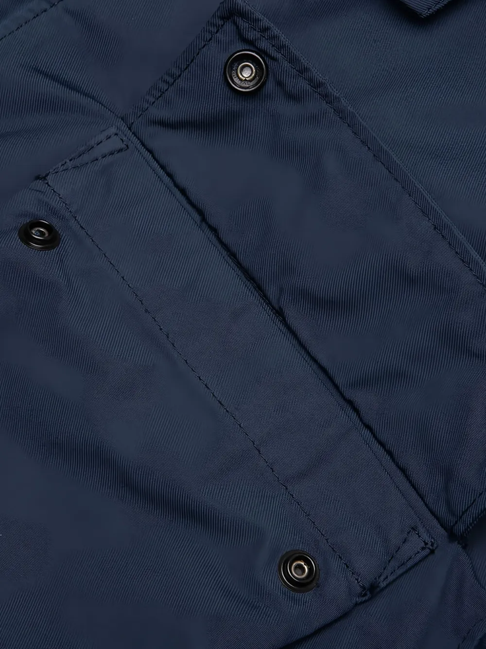 Stone Island patch-pocket field jacket Blauw