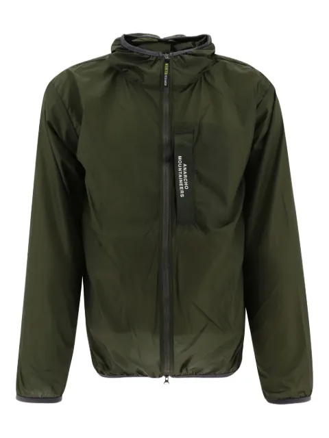 Mountain Research two-way zip hooded jacket