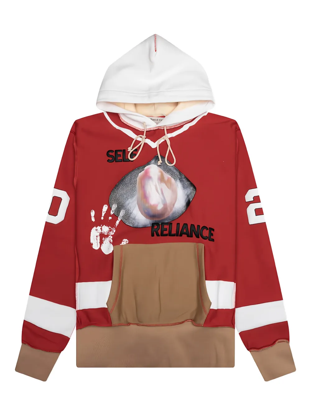 Advisory Board Crystals Birthstone hoodie - レッド Advisory Board Crystals Birthstone hoodie - レッド