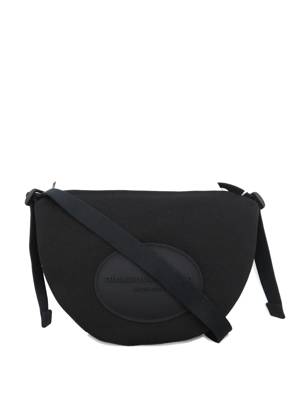 Alexander Wang Schoudertas met logoplakkaat Zwart