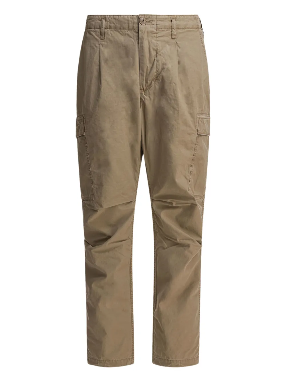 Nonnative Cargo roek met geplooide voorkant Beige