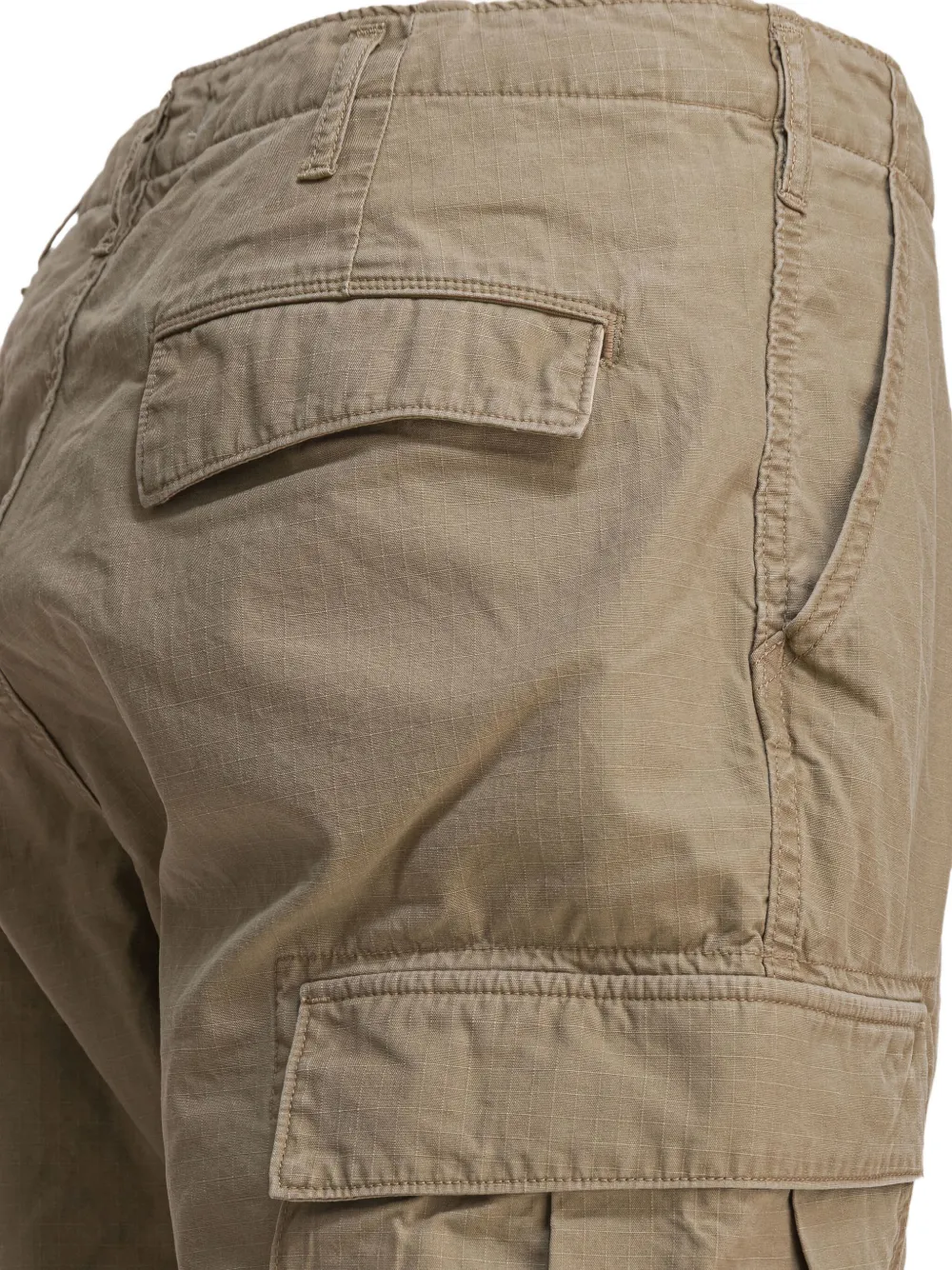 nonnative Cargo roek met geplooide voorkant Beige