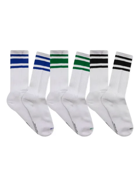 Neighborhood striped socks (pack of three)