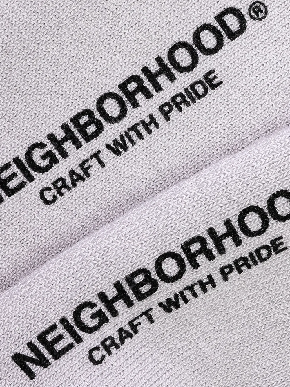 Neighborhood Drie paar gestreepte sokken Grijs